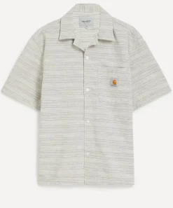 Carhartt WIP Shirts^Short-Sleeve Jacquard Stripe Gellar Shirt