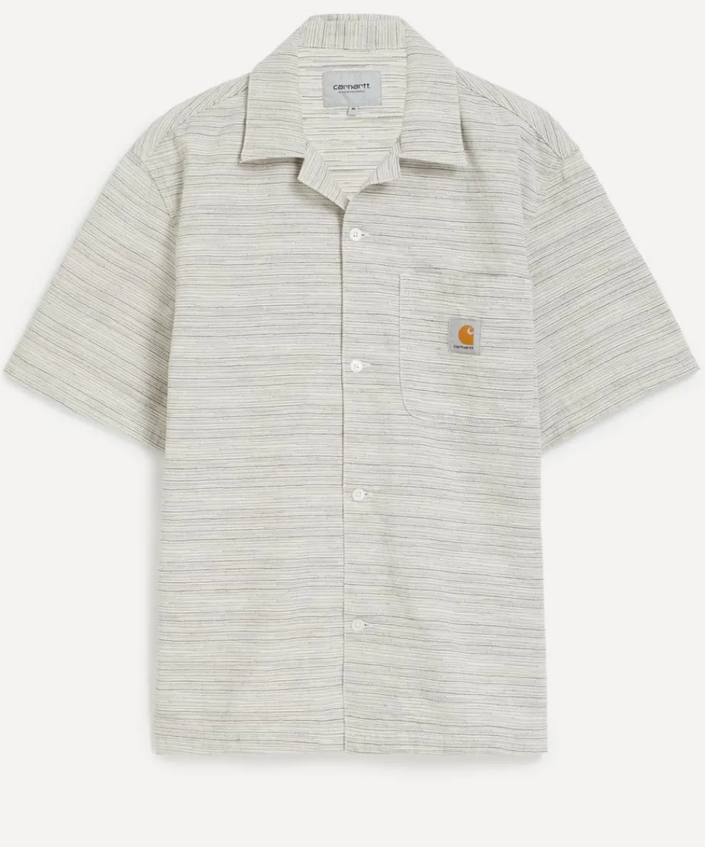 Carhartt WIP Shirts^Short-Sleeve Jacquard Stripe Gellar Shirt