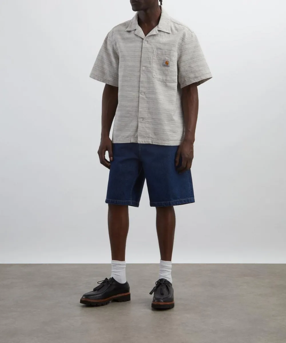 Carhartt WIP Shirts^Short-Sleeve Jacquard Stripe Gellar Shirt