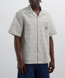 Carhartt WIP Shirts^Short-Sleeve Jacquard Stripe Gellar Shirt