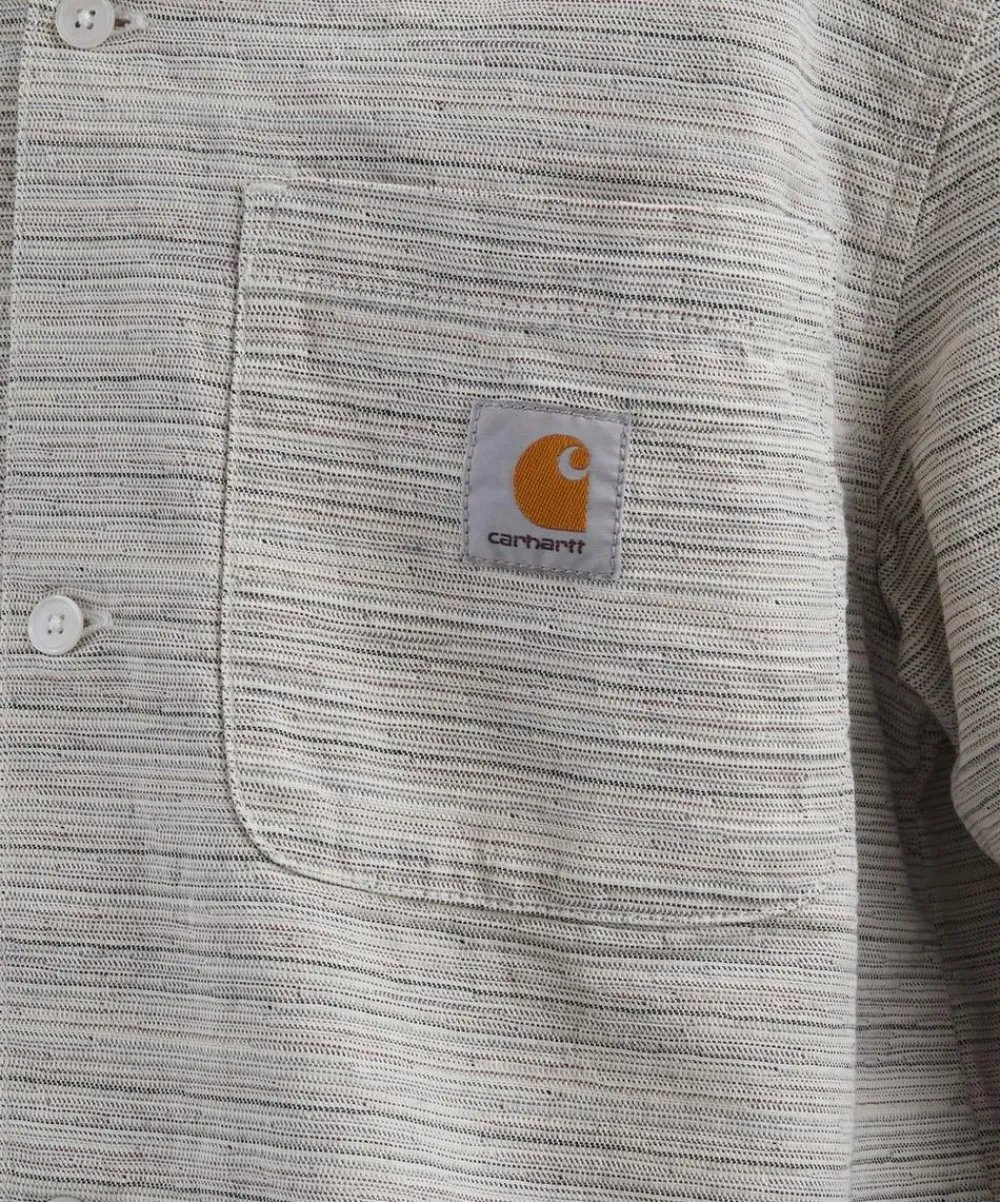 Carhartt WIP Shirts^Short-Sleeve Jacquard Stripe Gellar Shirt