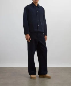 Le17septembre Trousers^Side Button Corduroy Trousers