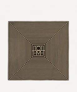 Toteme Scarves^Signature Monogram Silk Scarf