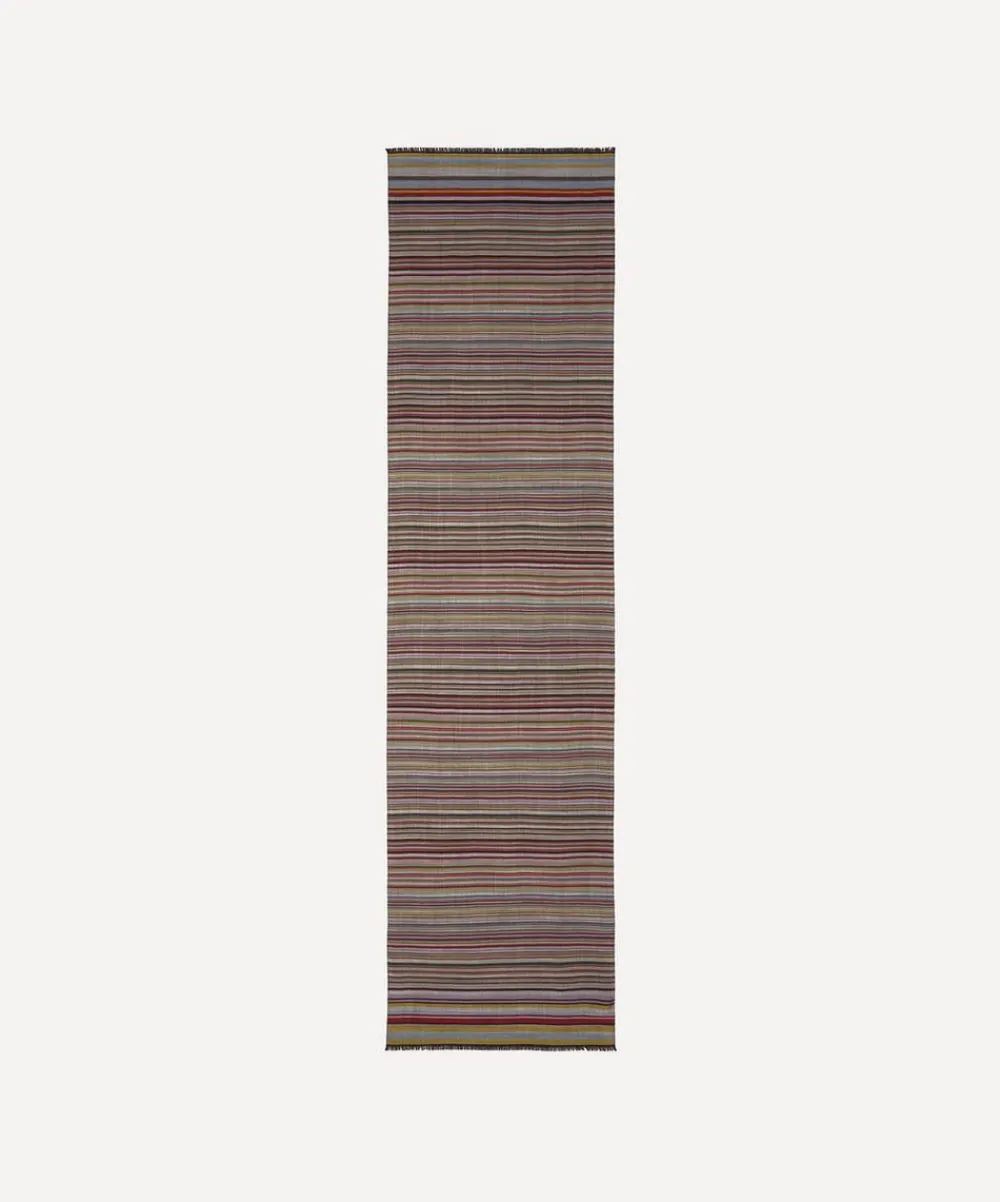 Paul Smith Scarves^Signature Stripe Silk-Wool Blend Scarf