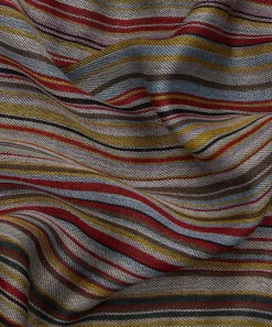 Paul Smith Scarves^Signature Stripe Silk-Wool Blend Scarf