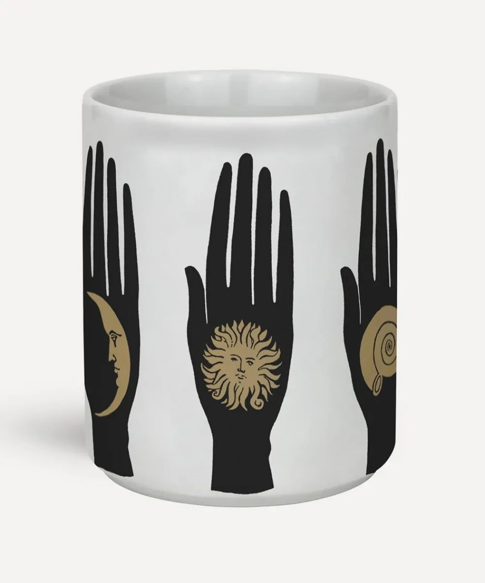 Fornasetti Stationery And Games^Silhouette Di Mani Pencil Holder