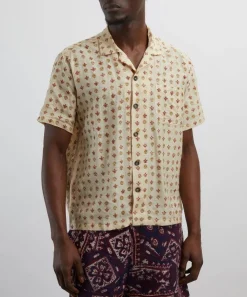 Kartik Research Shirts^Silk Camp Shirt