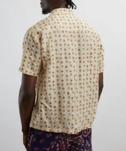 Kartik Research Shirts^Silk Camp Shirt