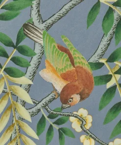 Liberty Interiors Wallpaper^Silk Tree in Flax Flower