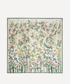 Liberty Scarves^Silk Tree Trellis 90x90 Silk Scarf