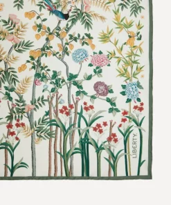 Liberty Scarves^Silk Tree Trellis 90x90 Silk Scarf