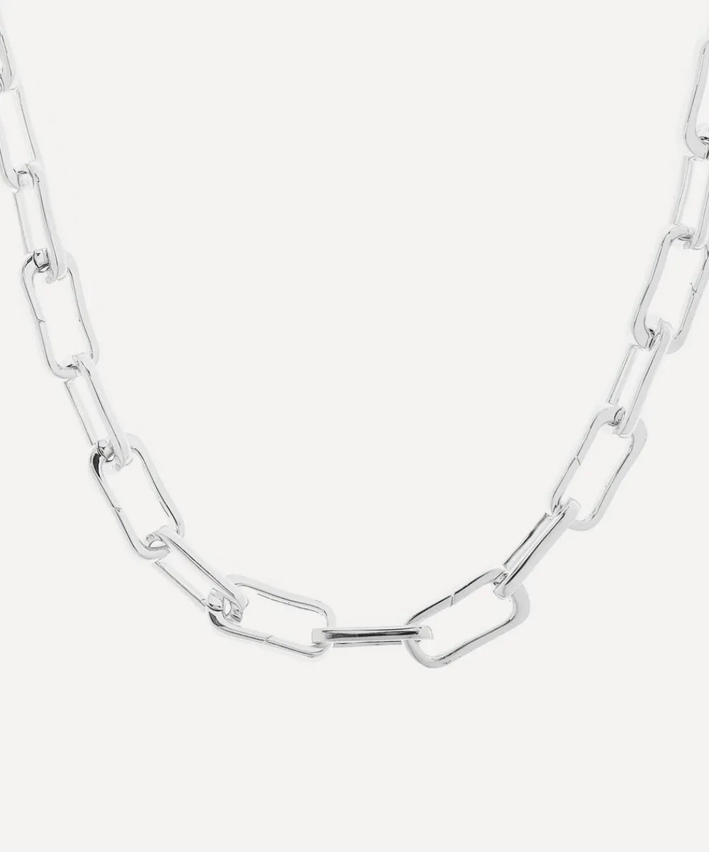 Monica Vinader Necklaces^Silver Alta Capture Charm Necklace