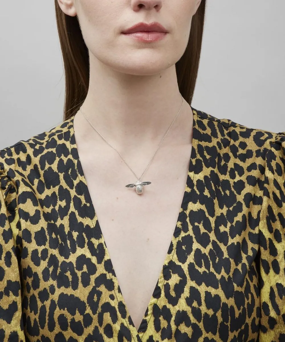 Alex Monroe Necklaces^Silver Bumblebee Necklace