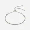 Monica Vinader Bracelets^Silver Corda Fine Chain Friendship Bracelet