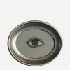 Patch NYC Wall Art|Living Room^Silver Frame Right Eye Art Print