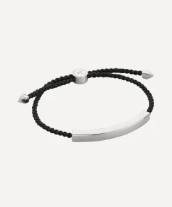 Monica Vinader Bracelets^Silver Linear Large Men's Friendship Bracelet