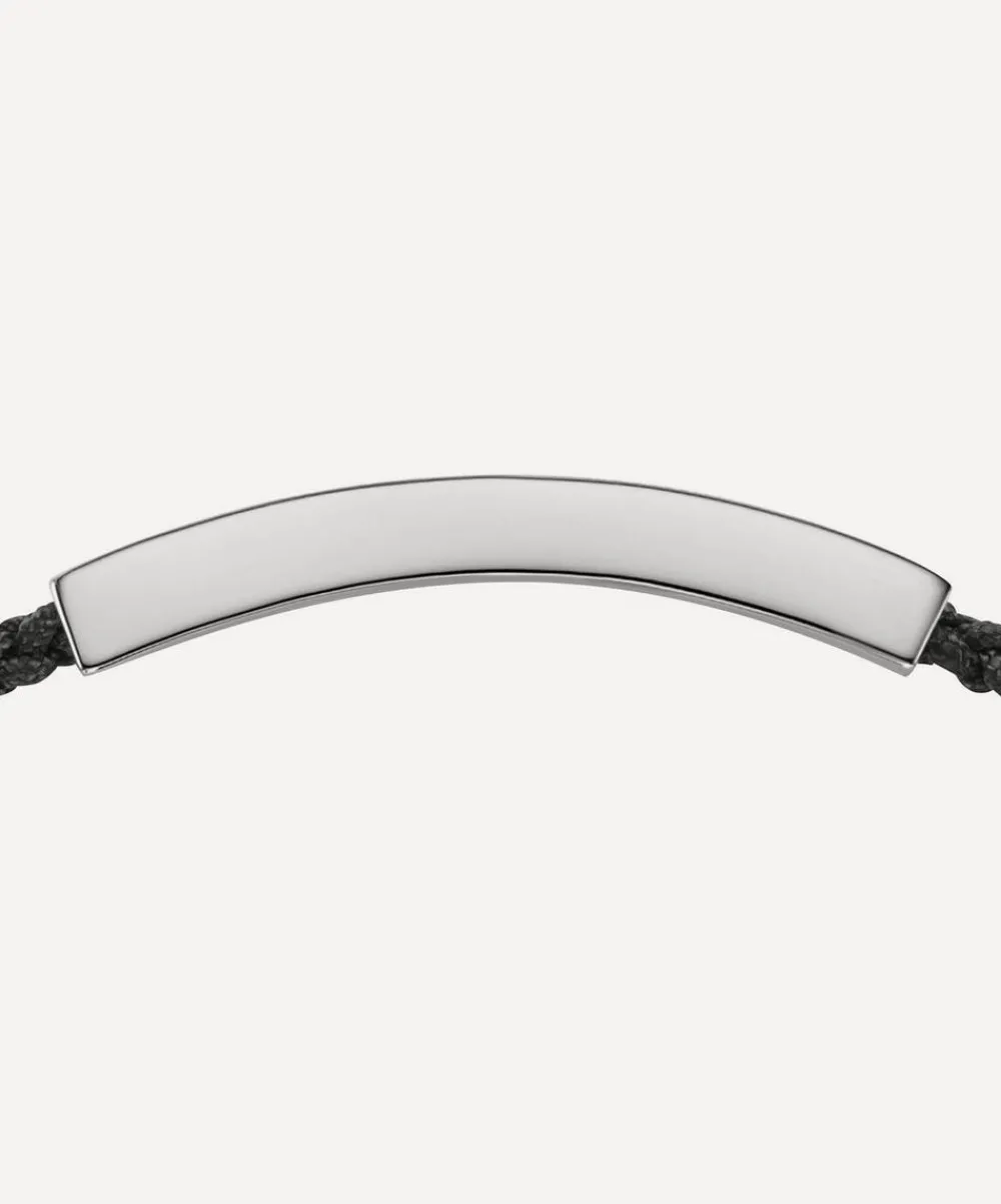 Monica Vinader Bracelets^Silver Linear Large Men's Friendship Bracelet
