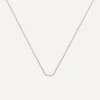 Monica Vinader Necklaces^Silver Long Fine Beaded Chain