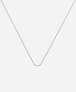 Monica Vinader Necklaces^Silver Long Fine Beaded Chain