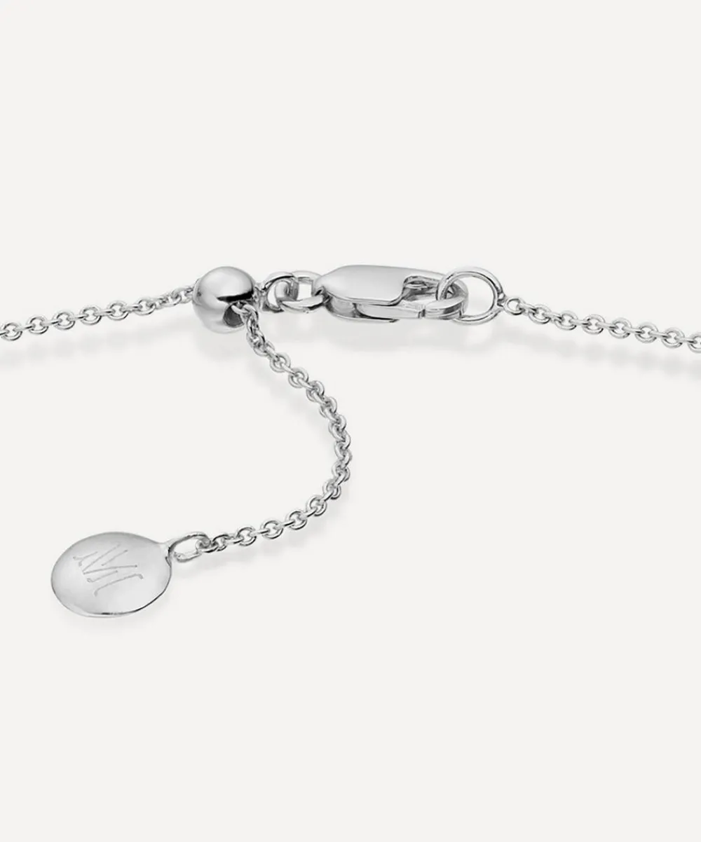 Monica Vinader Necklaces^Silver Long Fine Beaded Chain