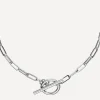 Otiumberg Necklaces^Silver Love Link Chain Necklace