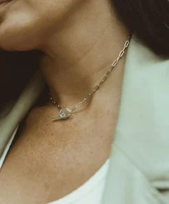 Otiumberg Necklaces^Silver Love Link Chain Necklace
