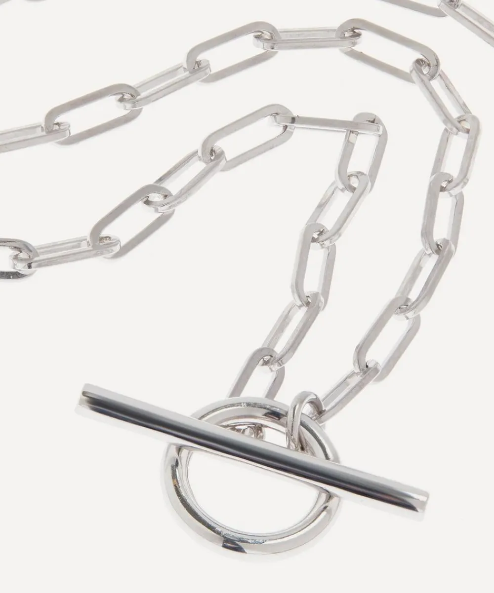 Otiumberg Necklaces^Silver Love Link Chain Necklace