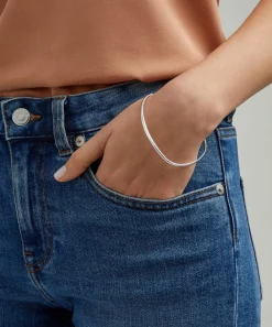 Monica Vinader Bracelets^Silver Nura Reef Small Bangle