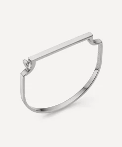 Monica Vinader Bracelets^Silver Signature Thin Bangle
