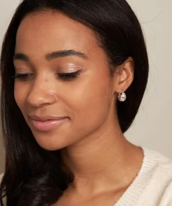 Dinny Hall Earrings^Silver Small Scoop Hoop Earrings