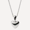Annika Inez Necklaces^Silver Voluptuous Heart Pendant Necklace