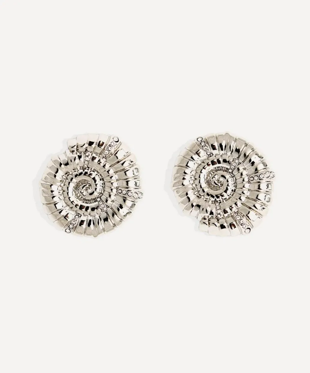 By Alona Earrings^Silver-Plated Galia Stud Earrings