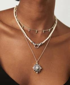 Missoma Necklaces^Silver-Plated Harris Reed In Good Hands Necklace