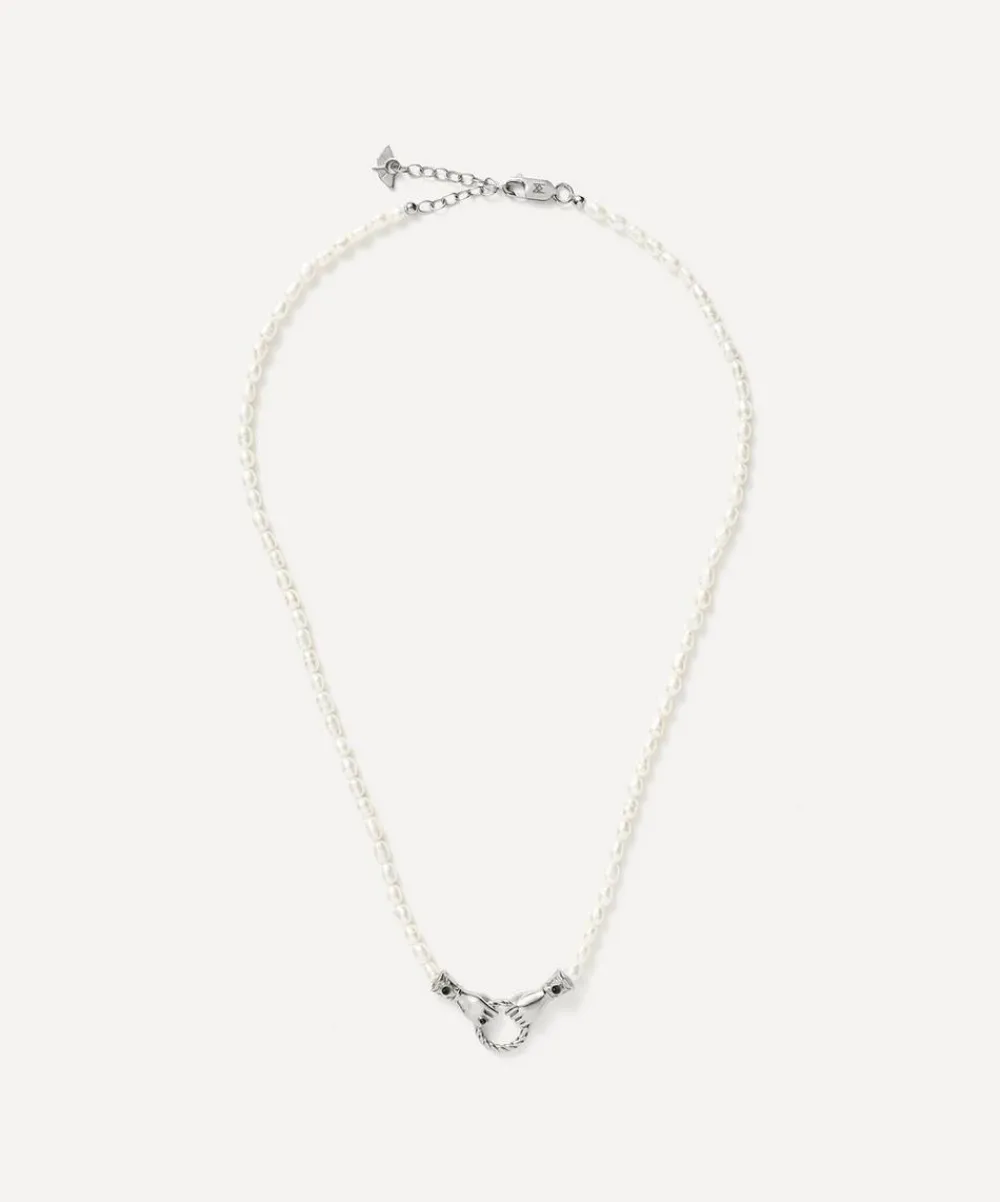 Missoma Necklaces^Silver-Plated Harris Reed In Good Hands Necklace
