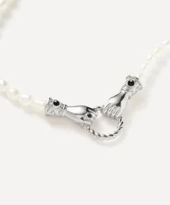 Missoma Necklaces^Silver-Plated Harris Reed In Good Hands Necklace