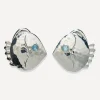 Lizzie Fortunato Earrings^Silver-Plated Mikuni Stud Earrings