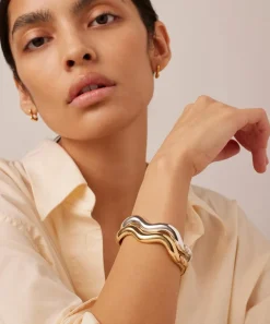 JENNY BIRD Bracelets|Bracelets^Silver-Plated Ola Bangle Bracelet