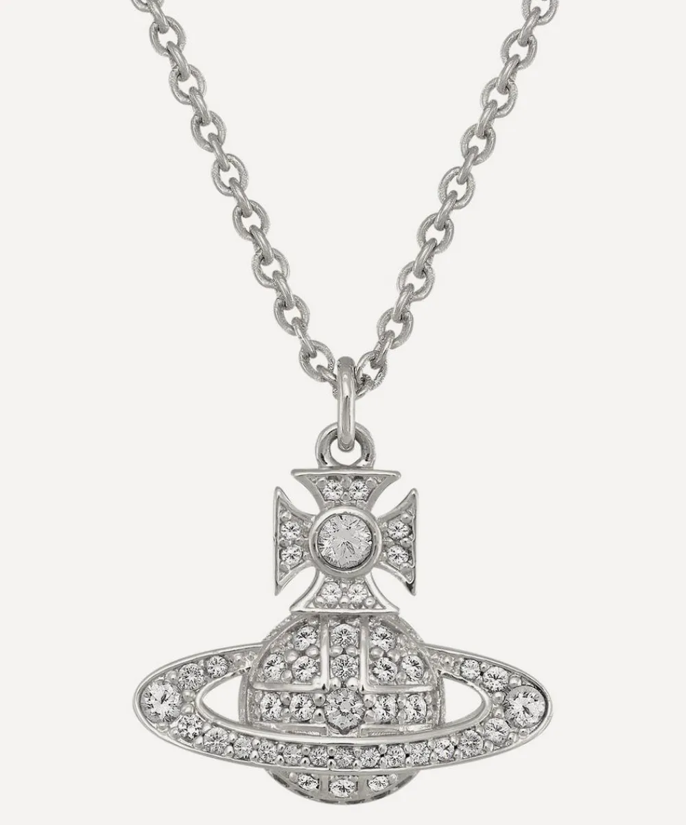 Vivienne Westwood Necklaces^Silver-Tone Carmela Bas Relief Pendant Necklace