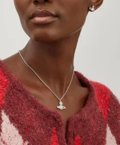 Vivienne Westwood Necklaces^Silver-Tone Carmela Bas Relief Pendant Necklace