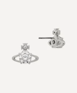 Vivienne Westwood Earrings^Silver-Tone Reina Stud Earrings