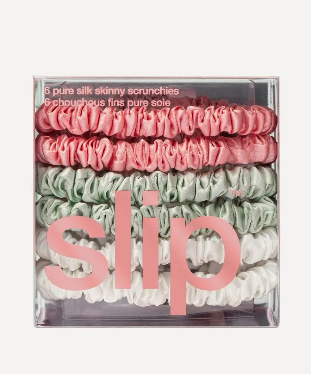 Slip Hair Styling^Skinny Bellerose Silk Scrunchies Pack of 6