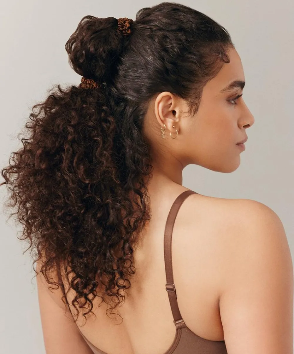 Slip Hair Styling^Skinny Silk Scrunchies Pack of 4