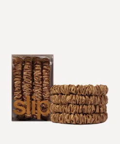 Slip Hair Styling^Skinny Silk Scrunchies Pack of 4