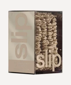 Slip Hair Styling^Skinny Silk Scrunchies Pack of 4