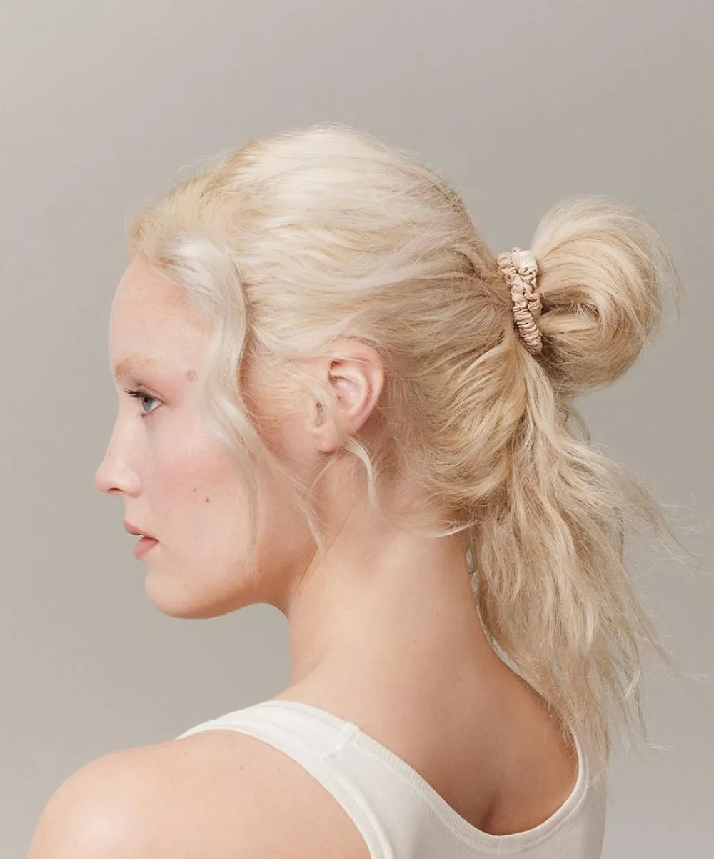 Slip Hair Styling^Skinny Silk Scrunchies Pack of 4