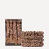 Slip Hair Styling^Skinny Silk Scrunchies Pack of 4