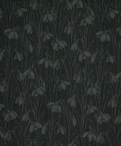 Liberty Fabrics Cotton For Quilting^Slate Black Snowdrop Spot Lasenby Quilting Cotton