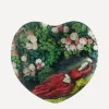 John Derian Stationery And Games^Sleeping Beauty Heart Dish
