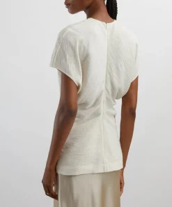 Toteme Tops^Slouch Waist Crinkle Top