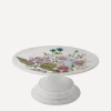 Astier de Villatte Tableware^Small Floral Wallpaper Cake Stand
